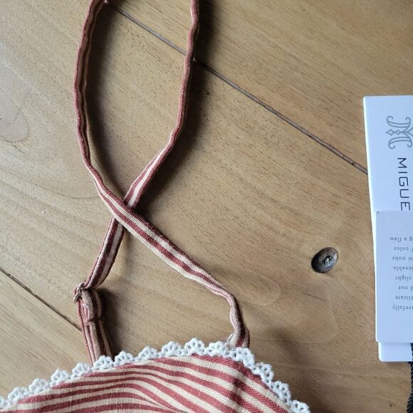 MIGUELINA Top bra crop bow size L - Picture 5 of 10